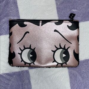 Betty Boop x Ipsy Black and Pink Bag